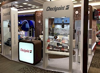 Стенд checkpoint на неделе Российского ритейла